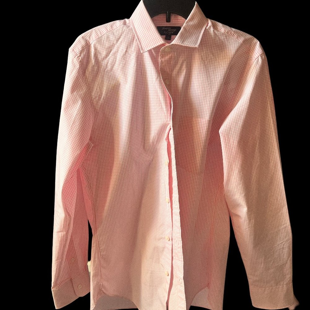 Pink Checkered Button Up
